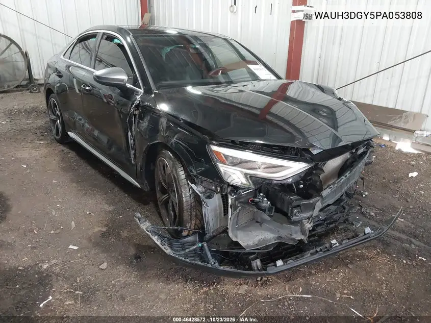 AUDI S3 2023, VIN WAUH3DGY5PA053808