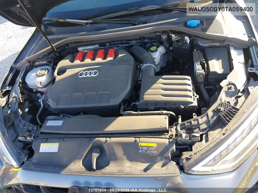 2026 AUDI S3 VIN WAUG5CGY0TA059400 — фото 10