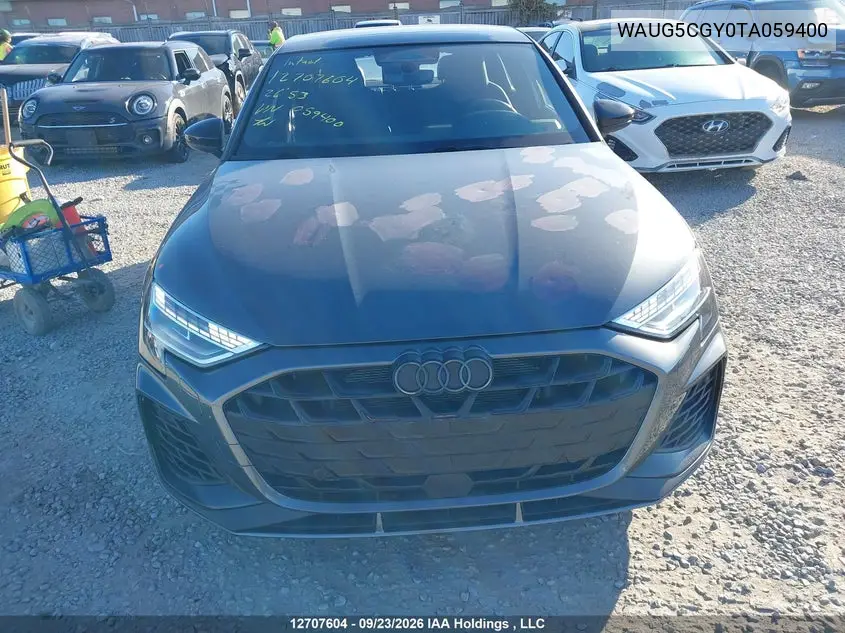 2026 AUDI S3 VIN WAUG5CGY0TA059400 — фото 12