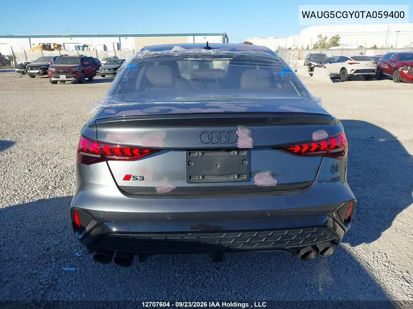 2026 AUDI S3 VIN WAUG5CGY0TA059400 — фото 16