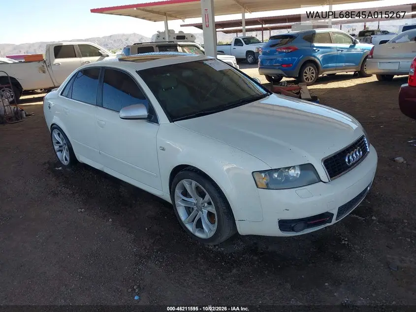 AUDI S4 2005, VIN WAUPL68E45A015267