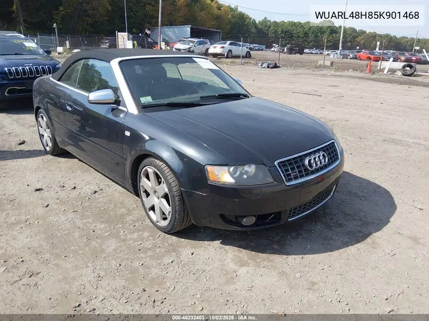 AUDI S4 2005, VIN WUARL48H85K901468