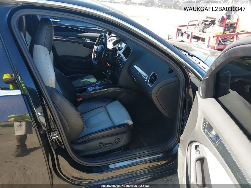 2011 AUDI S4 VIN WAUKGAFL2BA030347 — фото 5
