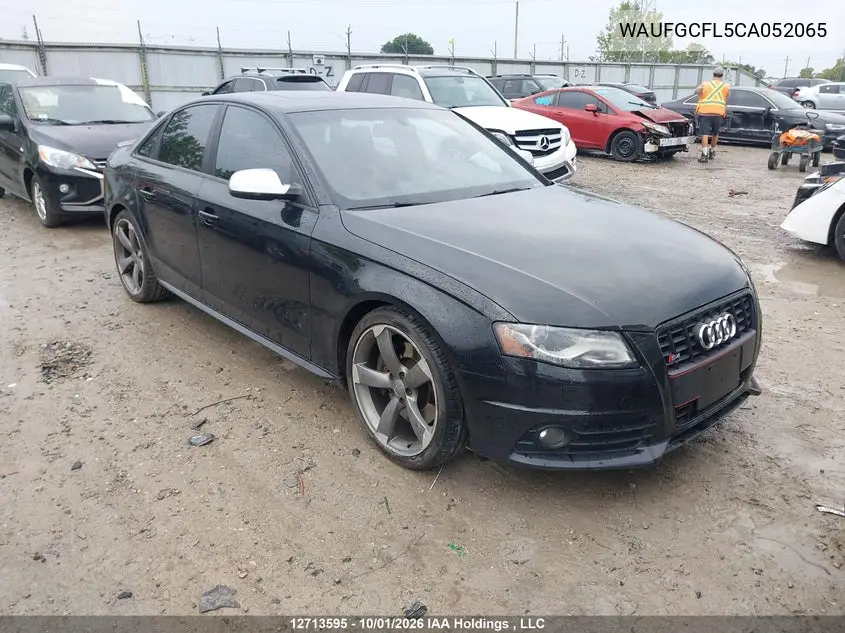 AUDI S4 2012, VIN WAUFGCFL5CA052065