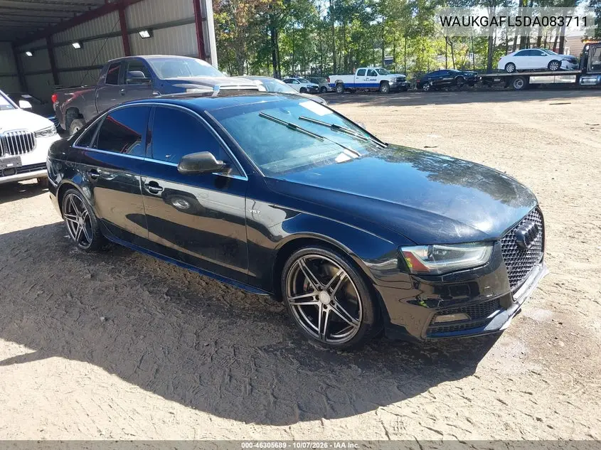 AUDI S4 2013, VIN WAUKGAFL5DA083711