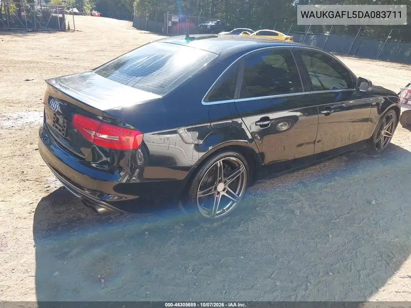 2013 AUDI S4 VIN WAUKGAFL5DA083711 — фото 4