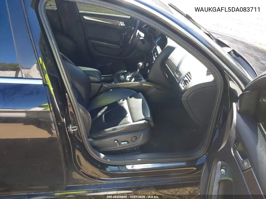 2013 AUDI S4 VIN WAUKGAFL5DA083711 — фото 5