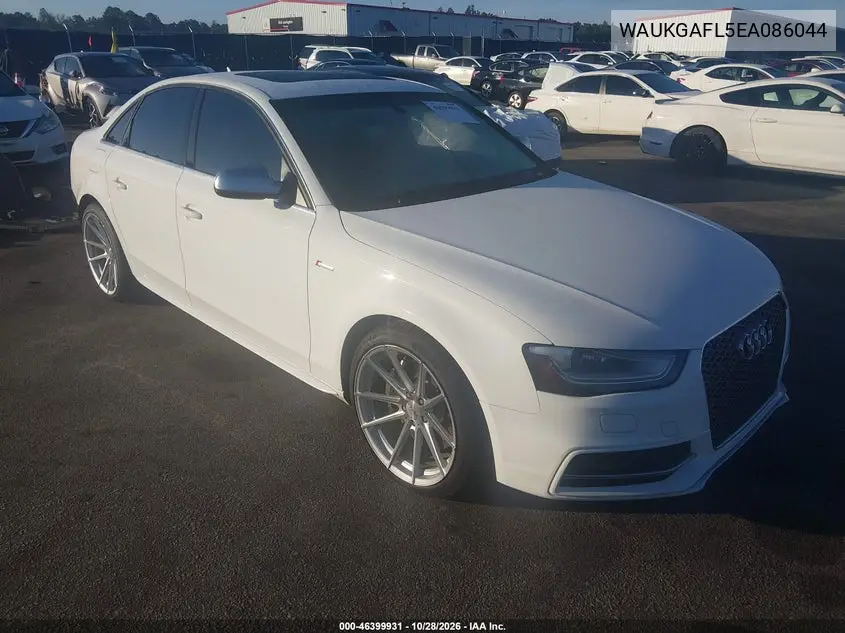 AUDI S4 2014, VIN WAUKGAFL5EA086044