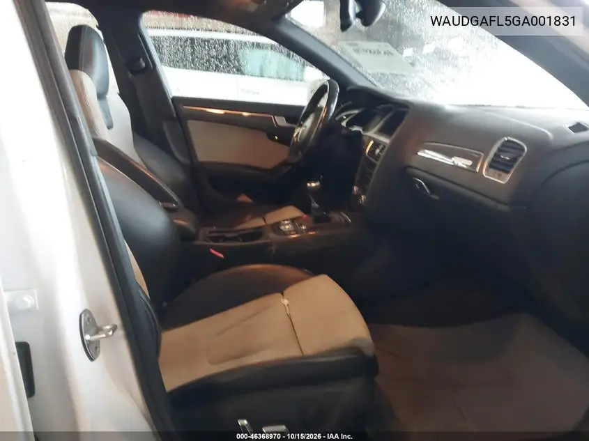 2016 AUDI S4 VIN WAUDGAFL5GA001831 — фото 2