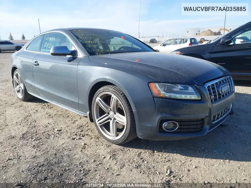 AUDI S5 2010, VIN WAUCVBFR7AA035885