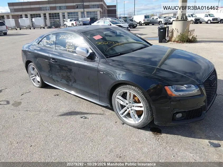 AUDI S5 2011, VIN WAUCVBFR3BA016462