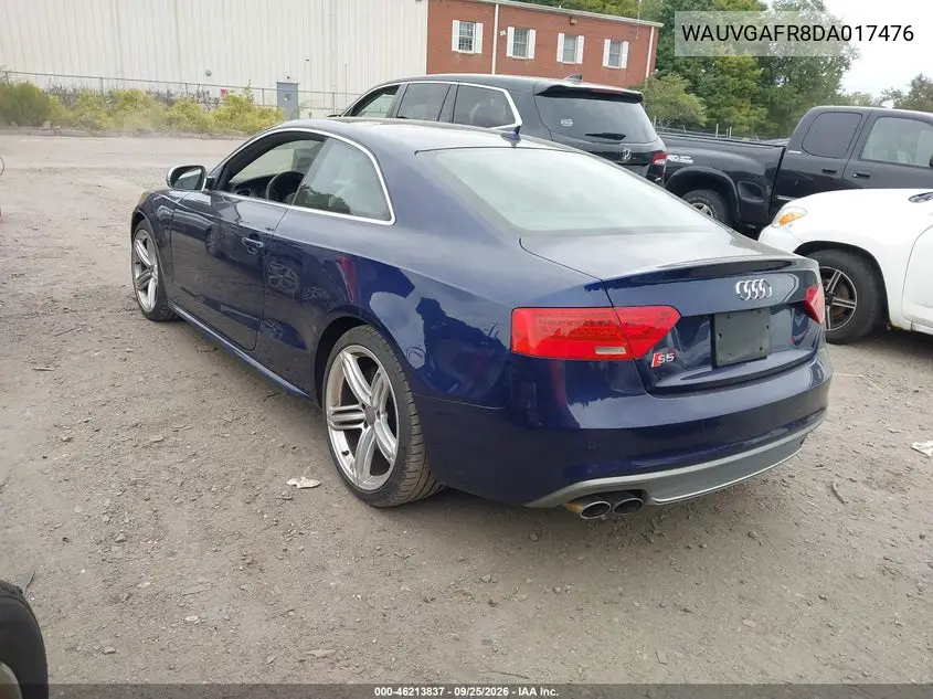 2013 AUDI S5 VIN WAUVGAFR8DA017476 — фото 3