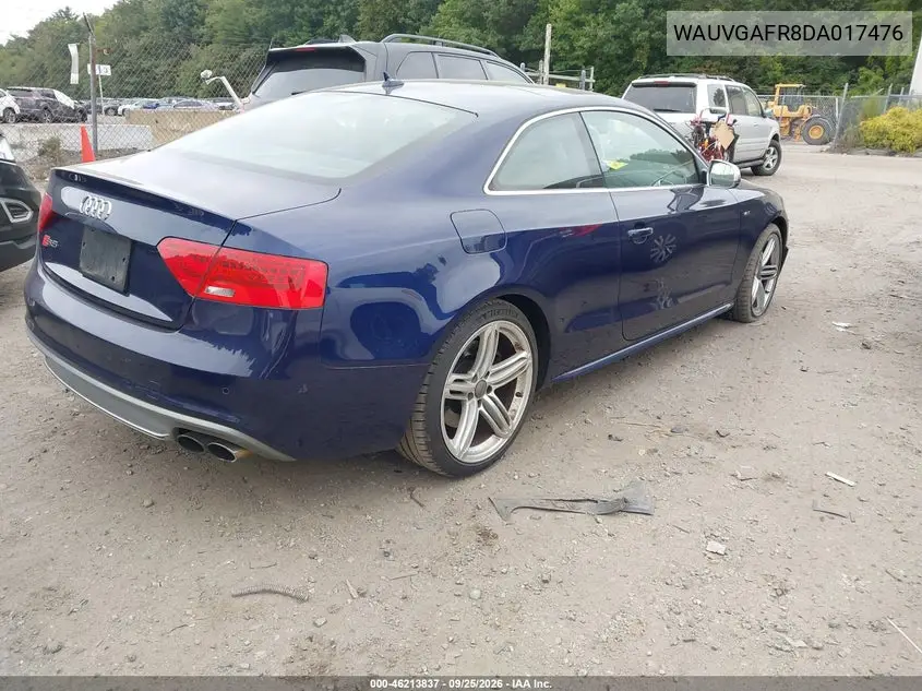 2013 AUDI S5 VIN WAUVGAFR8DA017476 — фото 4