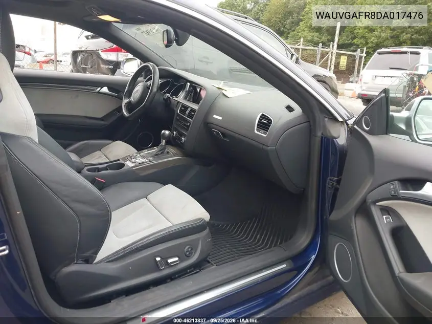 2013 AUDI S5 VIN WAUVGAFR8DA017476 — фото 5