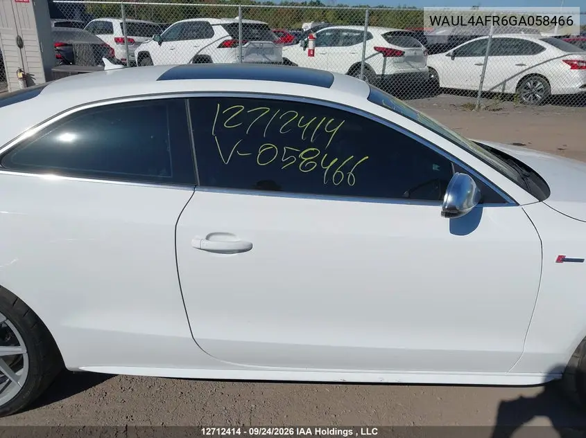 2016 AUDI S5 VIN WAUL4AFR6GA058466 — фото 13