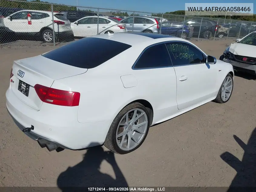 2016 AUDI S5 VIN WAUL4AFR6GA058466 — фото 4