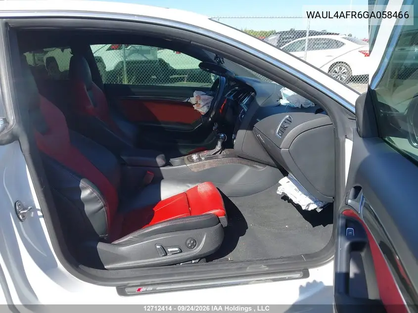 2016 AUDI S5 VIN WAUL4AFR6GA058466 — фото 5