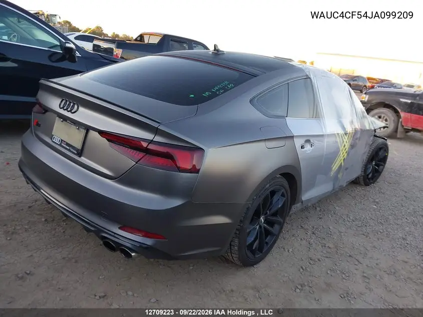 2018 AUDI S5 VIN WAUC4CF54JA099209 — фото 4