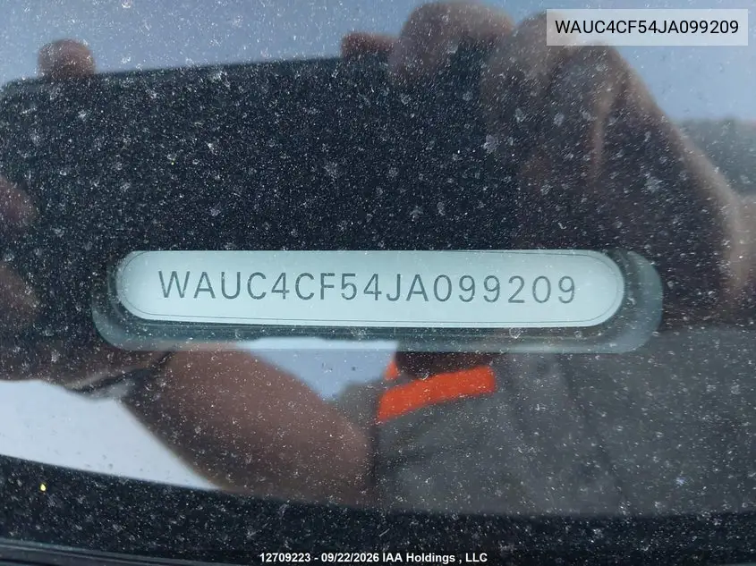 2018 AUDI S5 VIN WAUC4CF54JA099209 — фото 9