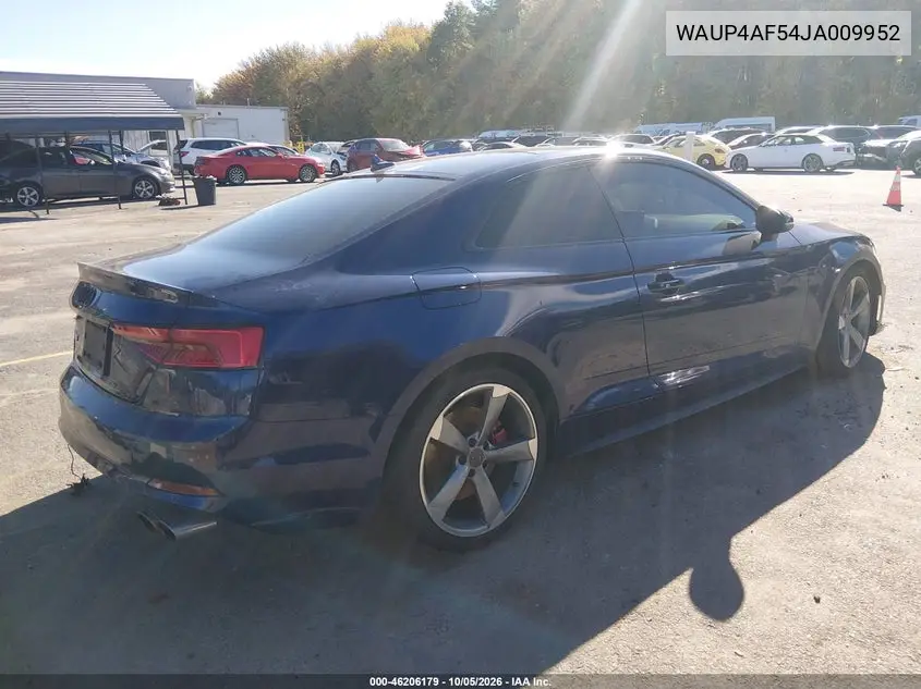 2018 AUDI S5 VIN WAUP4AF54JA009952 — фото 4