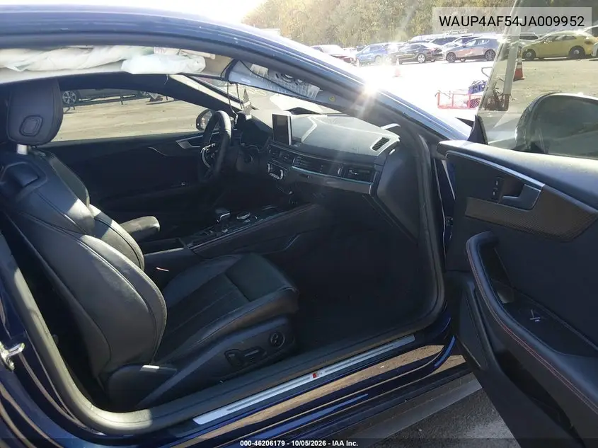 2018 AUDI S5 VIN WAUP4AF54JA009952 — фото 5