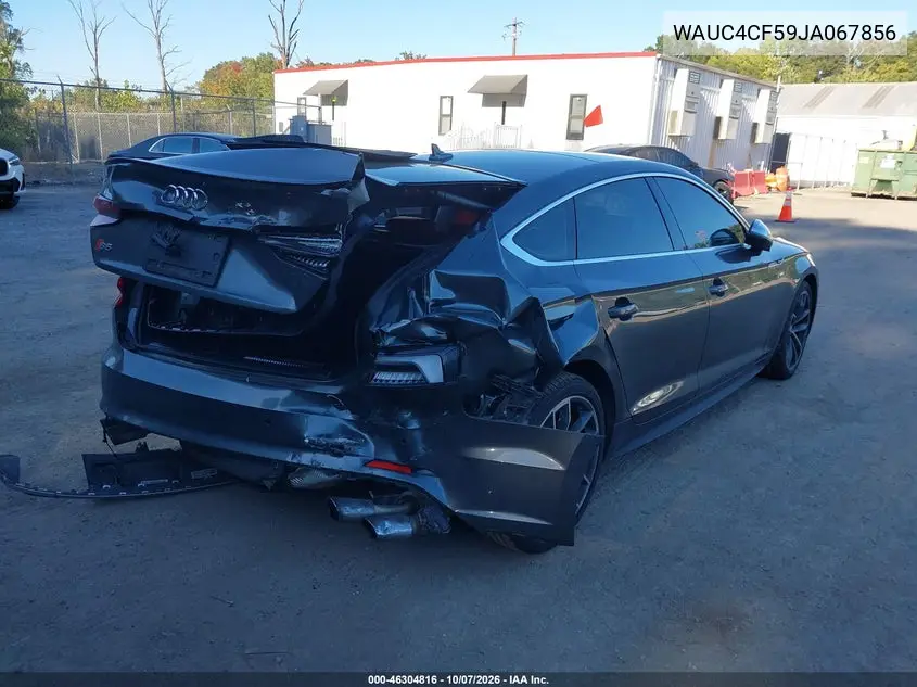 2018 AUDI S5 VIN WAUC4CF59JA067856 — фото 4