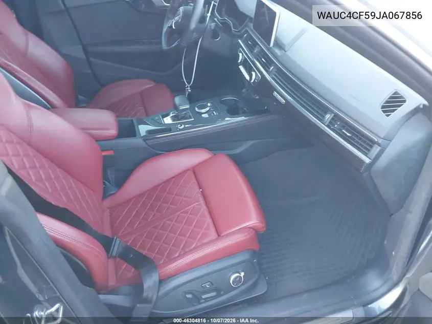 2018 AUDI S5 VIN WAUC4CF59JA067856 — фото 5