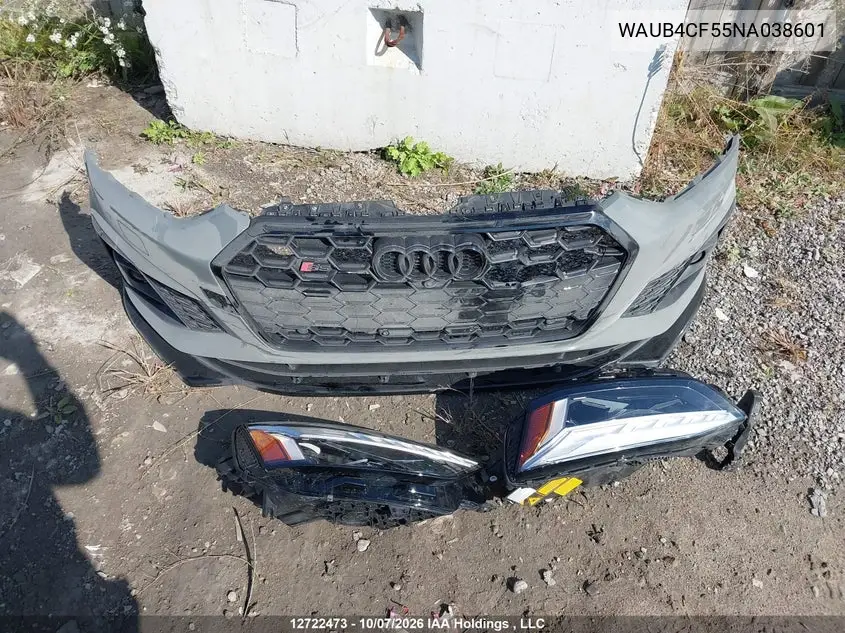 2022 AUDI S5 VIN WAUB4CF55NA038601 — фото 12