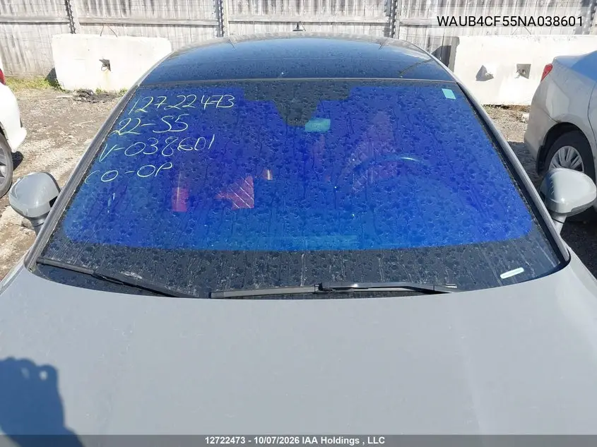 2022 AUDI S5 VIN WAUB4CF55NA038601 — фото 18