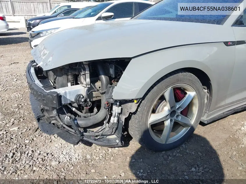 2022 AUDI S5 VIN WAUB4CF55NA038601 — фото 20