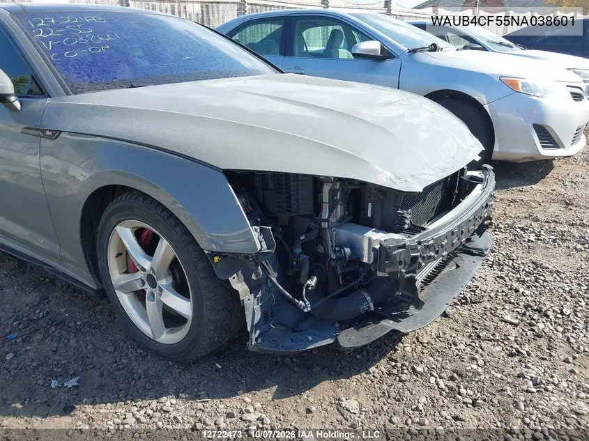 2022 AUDI S5 VIN WAUB4CF55NA038601 — фото 21