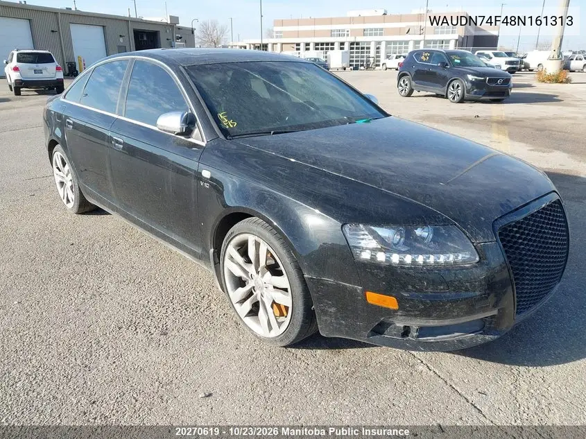 AUDI S6 2008, VIN WAUDN74F48N161313