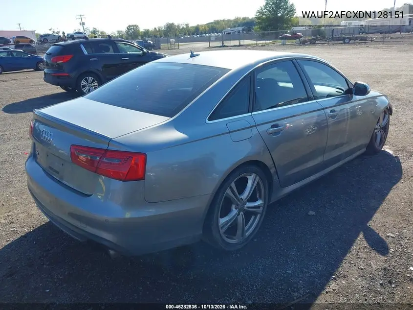 2013 AUDI S6 VIN WAUF2AFCXDN128151 — фото 4