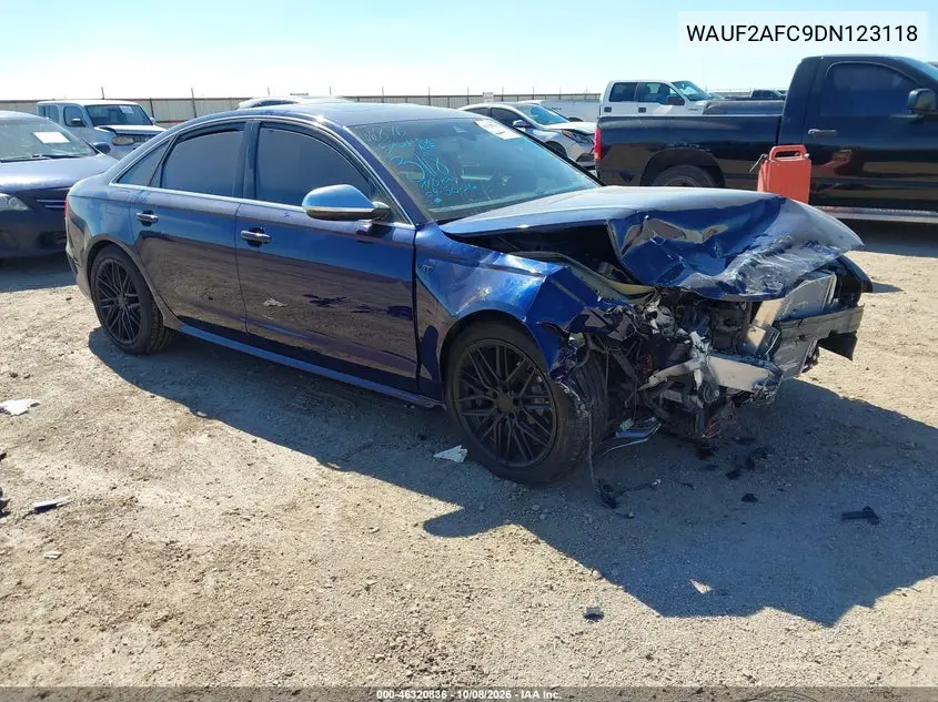 AUDI S6 2013, VIN WAUF2AFC9DN123118