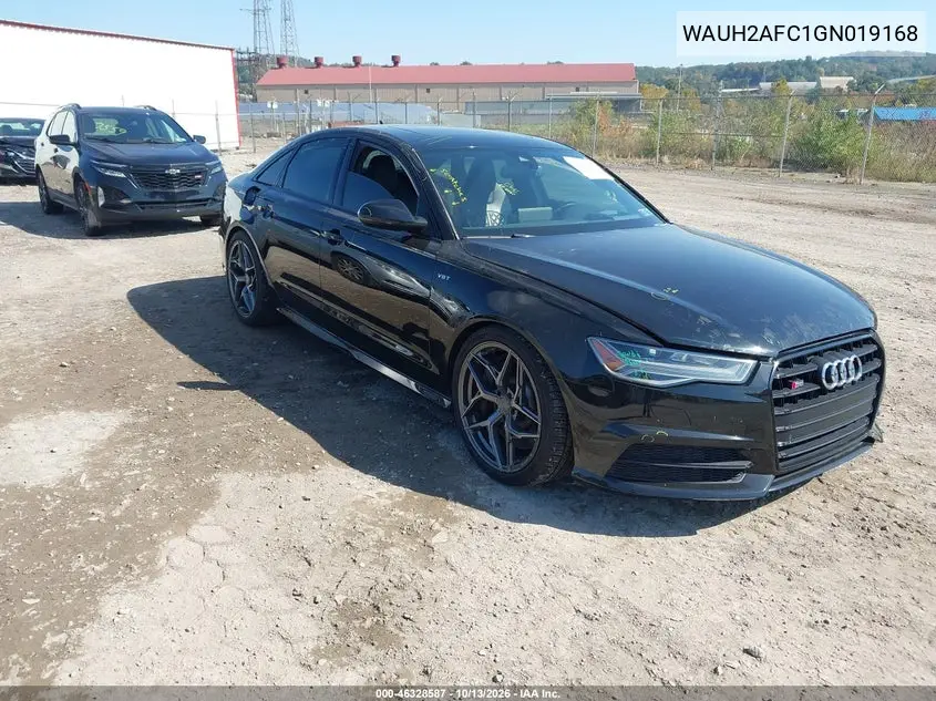 AUDI S6 2016, VIN WAUH2AFC1GN019168