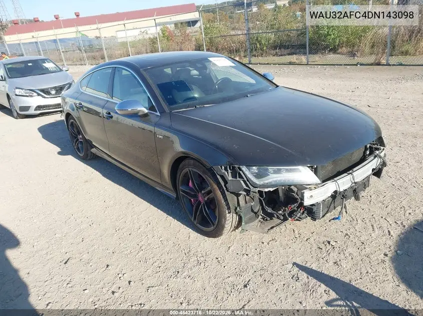 AUDI S7 2013, VIN WAU32AFC4DN143098