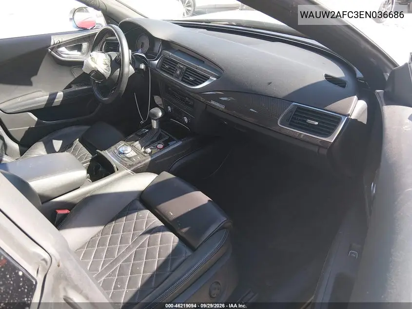 2014 AUDI S7 VIN WAUW2AFC3EN036686 — фото 5