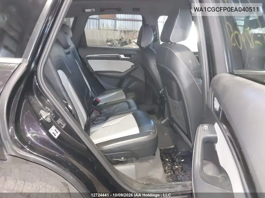 2014 AUDI SQ5 VIN WA1CGCFP0EA040511 — фото 8