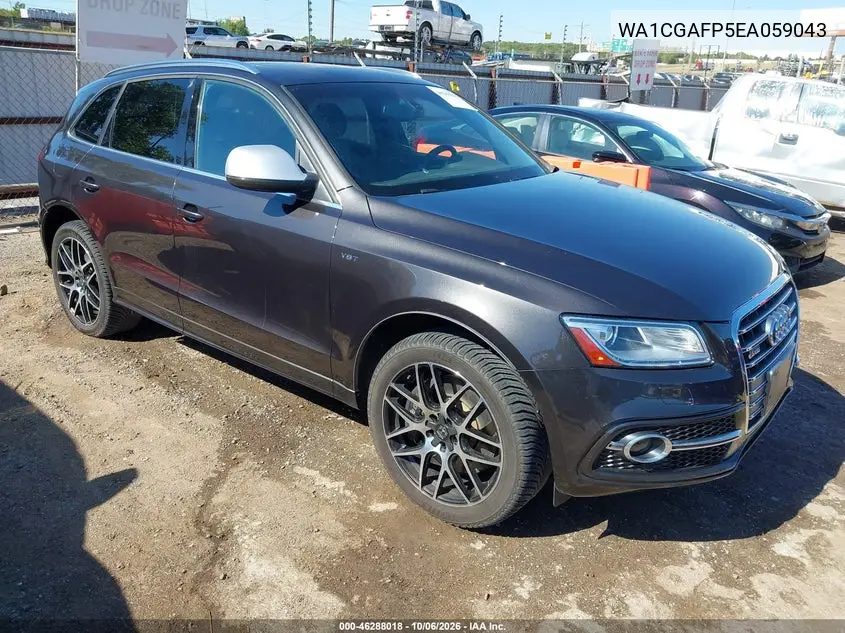 AUDI SQ5 2014, VIN WA1CGAFP5EA059043