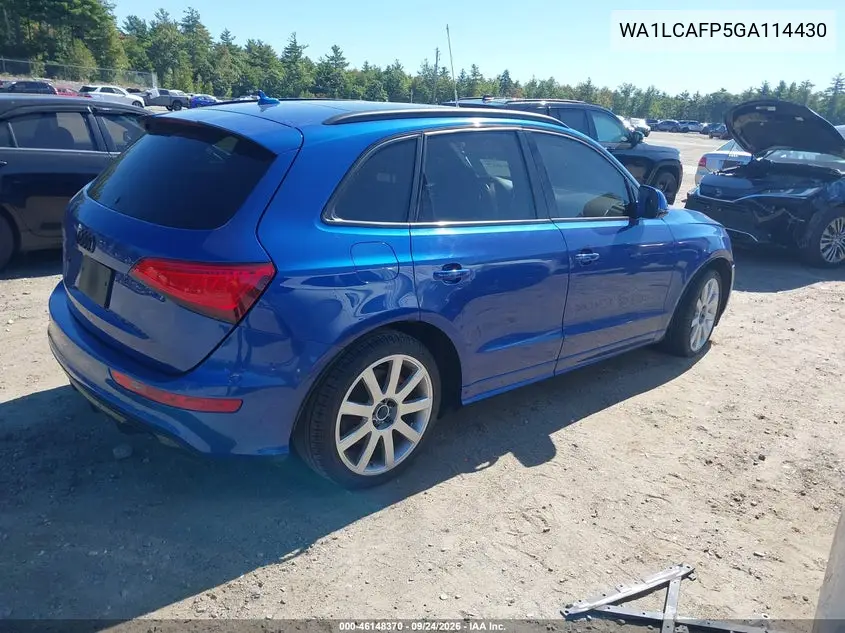 2016 AUDI SQ5 VIN WA1LCAFP5GA114430 — фото 4