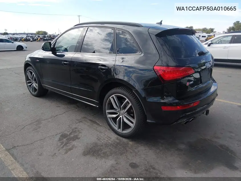 2016 AUDI SQ5 VIN WA1CCAFP5GA010665 — фото 3