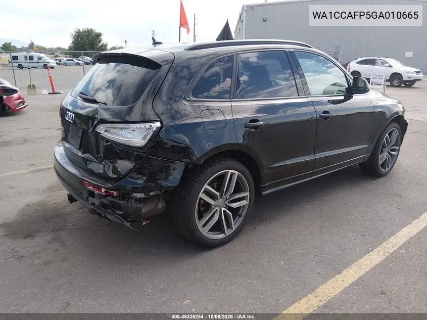 2016 AUDI SQ5 VIN WA1CCAFP5GA010665 — фото 4