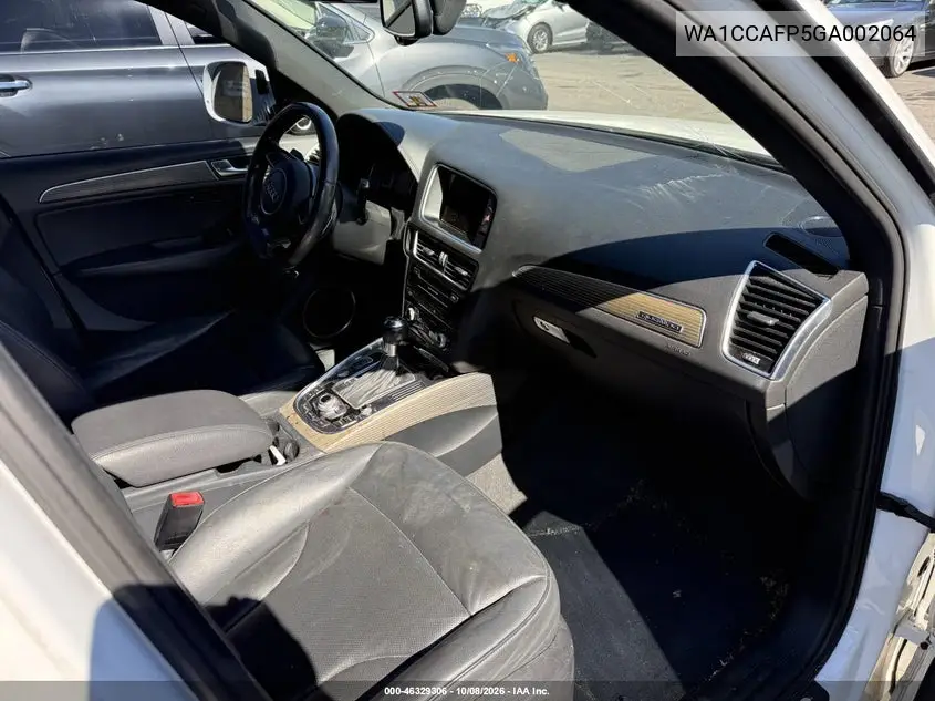2016 AUDI SQ5 VIN WA1CCAFP5GA002064 — фото 5