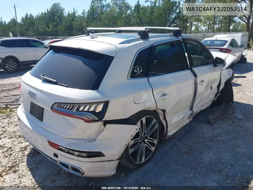 2018 AUDI SQ5 VIN WA1C4AFY2J2053514 — фото 4