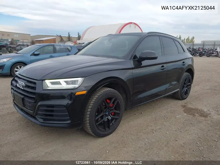 2019 AUDI SQ5 VIN WA1C4AFYXK2125044 — фото 2