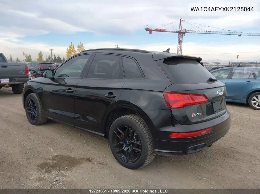 2019 AUDI SQ5 VIN WA1C4AFYXK2125044 — фото 3