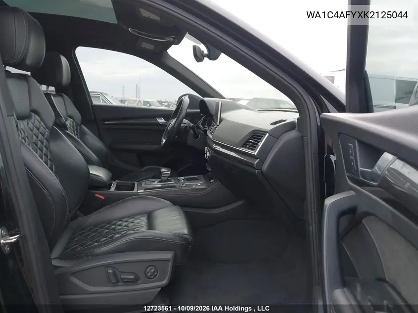 2019 AUDI SQ5 VIN WA1C4AFYXK2125044 — фото 5