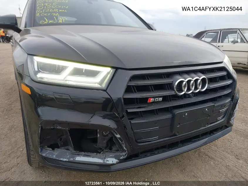 2019 AUDI SQ5 VIN WA1C4AFYXK2125044 — фото 6