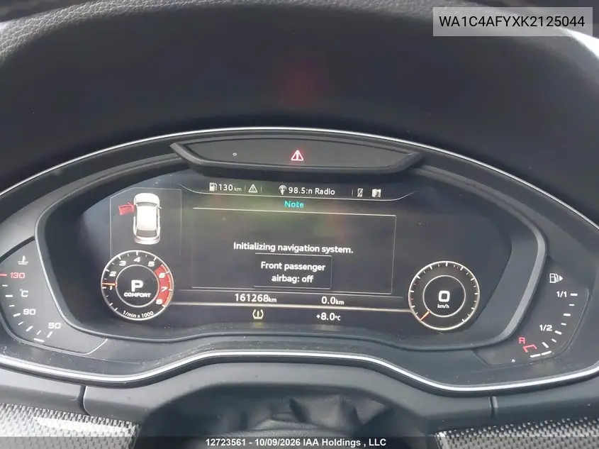 2019 AUDI SQ5 VIN WA1C4AFYXK2125044 — фото 7