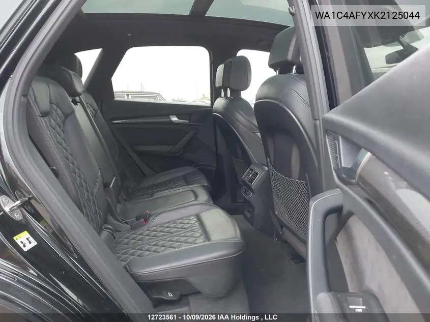 2019 AUDI SQ5 VIN WA1C4AFYXK2125044 — фото 8